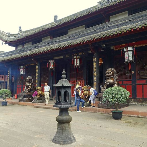 How can visitors experience authentic Buddhist culture at Wenshu Yuan Monastery