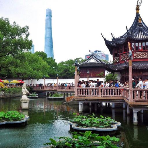 What is the history behind Yu Garden in Shanghai?