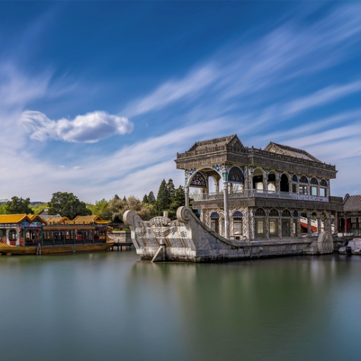 How does the Summer Palace showcase Chinese landscape garden design