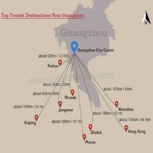 How do you get to and around Guangzhou?