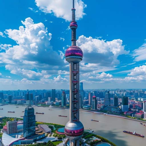 shanghai must-visit:the Oriental Pearl Tower