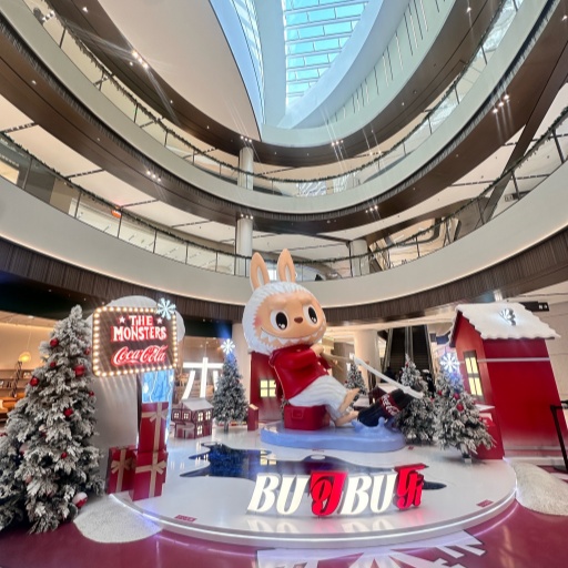 Labubu previously held an exhibition in Shanghai