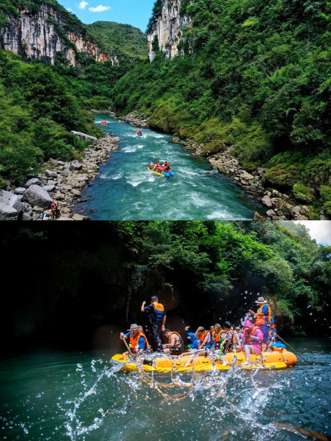 White-water rafting