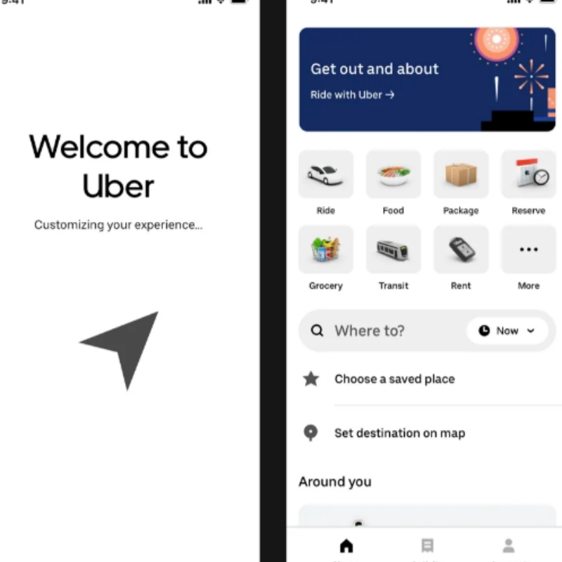 Uber Interface