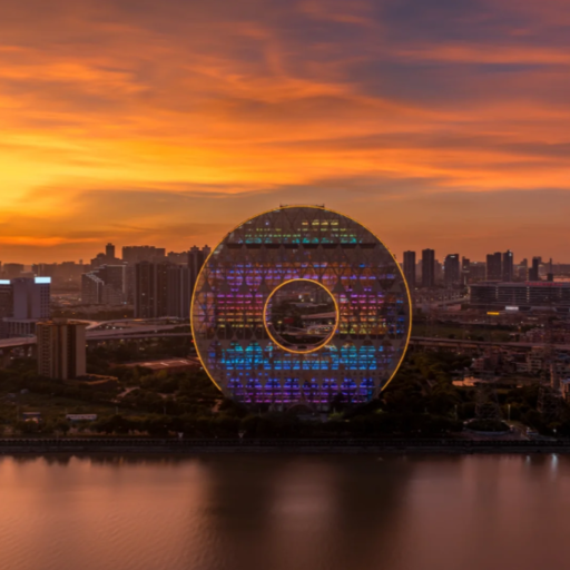 Guangzhou Circle at Dusk