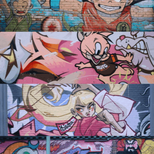 Walls in 798 Art District