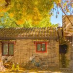 Autumn Scene of Beijing Hutong