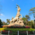 The Five Rams Statue