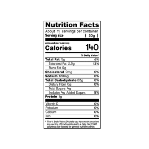 Nutrition Facts