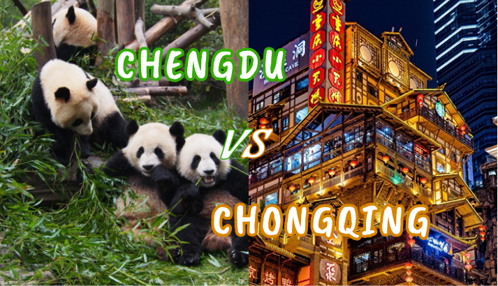 Chengdu vs Chongqing