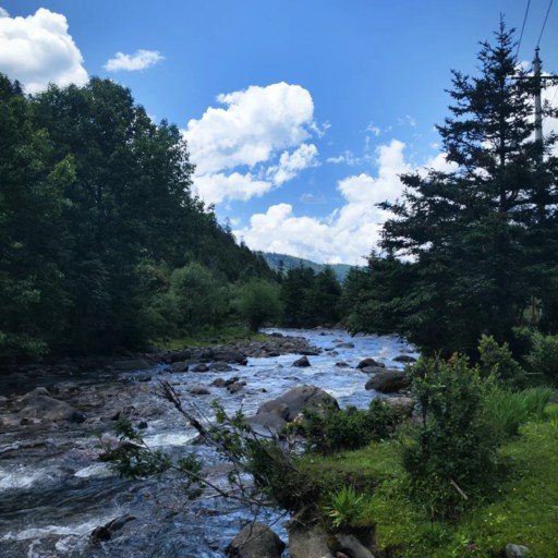 River in Potatso National Park Yunnan