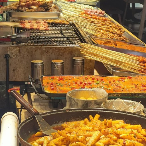 Street Snacks in Hongya Cave