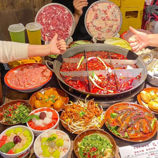 Hotpot of Jiefangbei Square