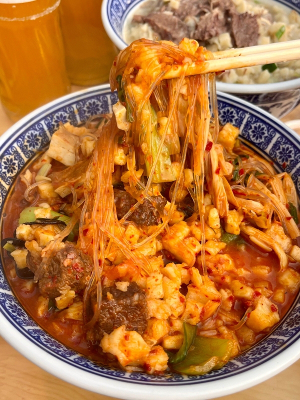 Stir-Fried Bread Soup (小炒泡馍)