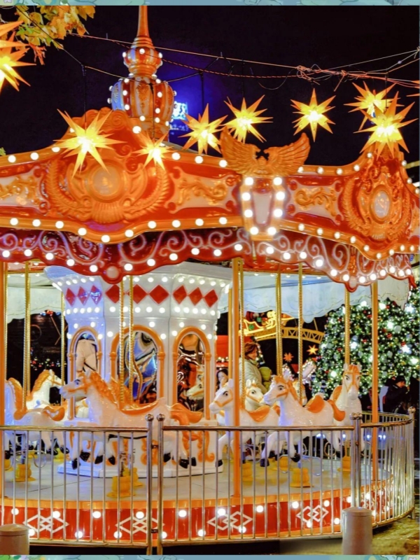 Carousel at Christkindlmarkt