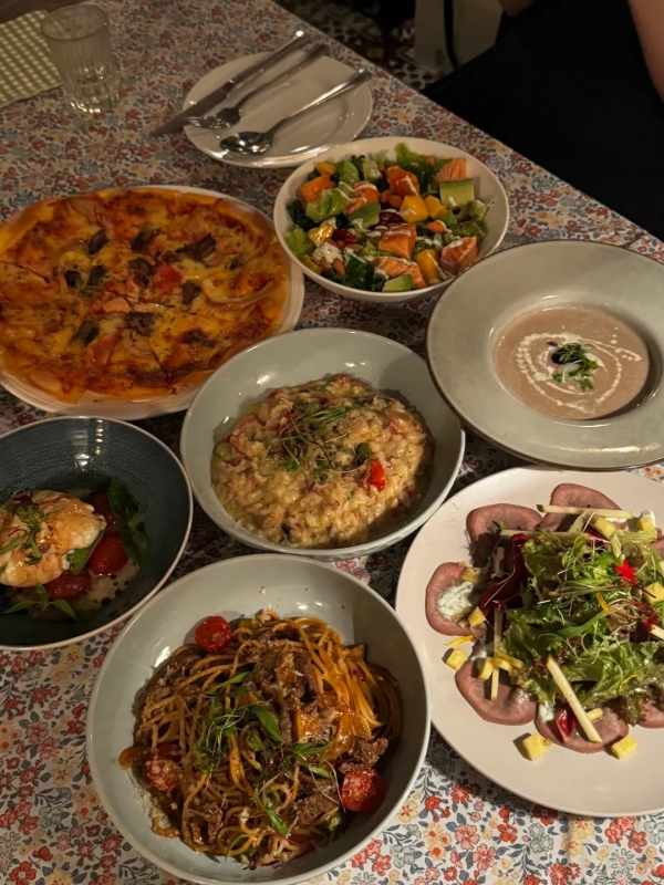 Italian Christmas dinner