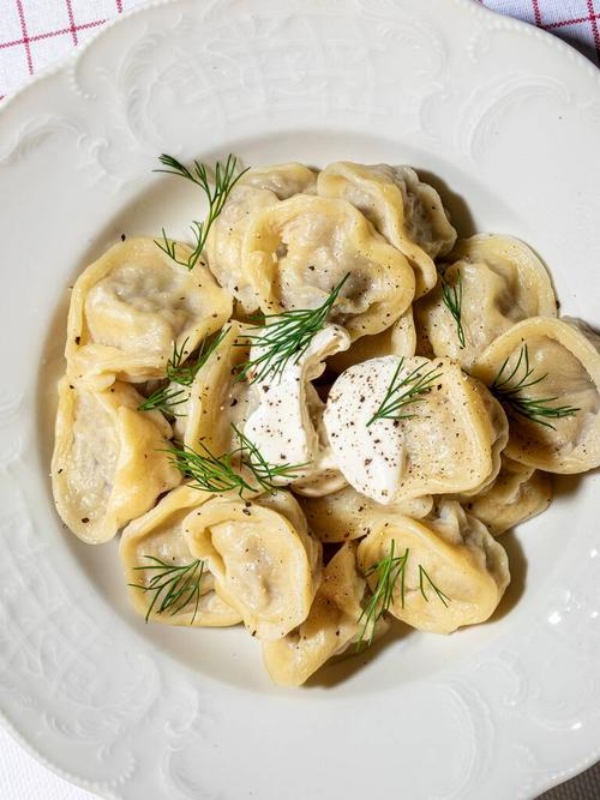 Russian Dumplings (Pelmeni)