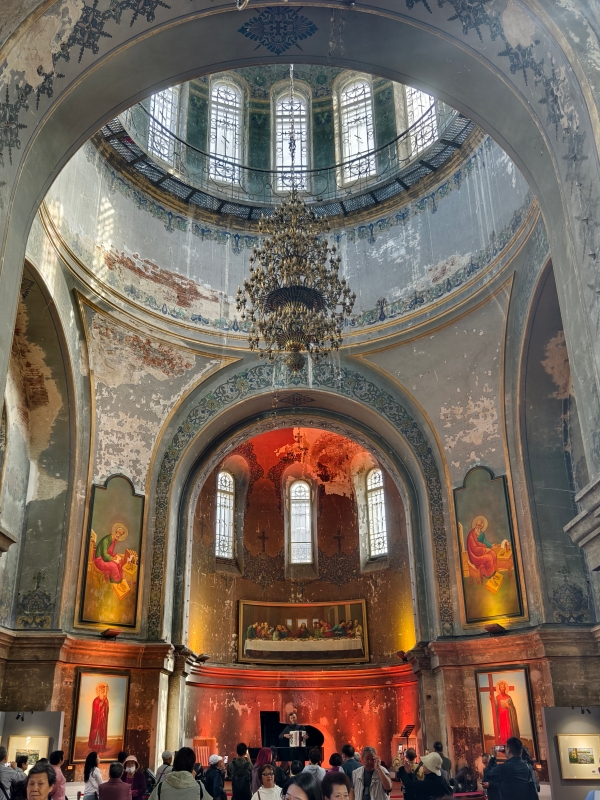 Inside the Saint Sophia Cathedral Harbin