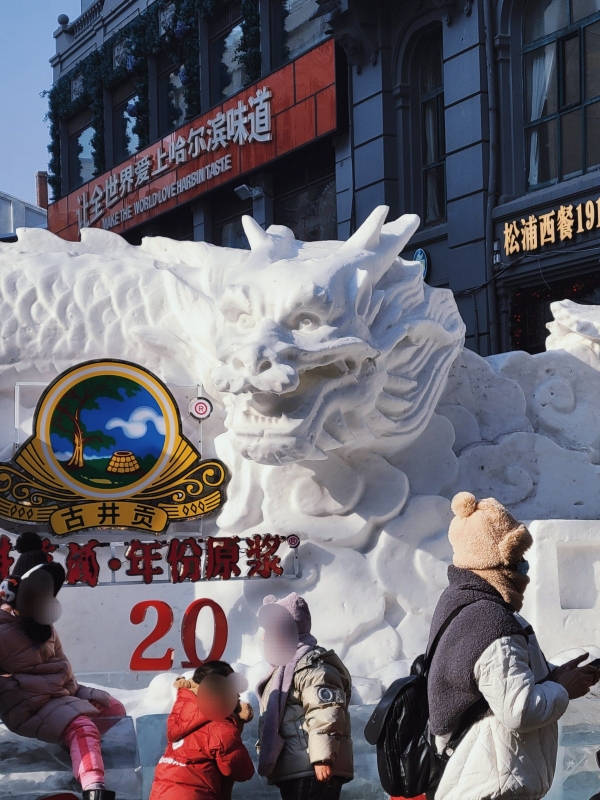 Ice Sculptures along Zhongyang Street