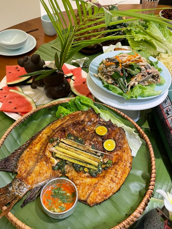 Lemongrass Grilled Fish