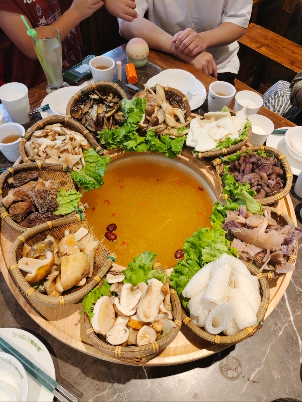 Wild Mushroom Hotpot