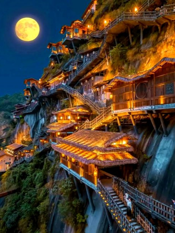 Wangxian Valley at Night