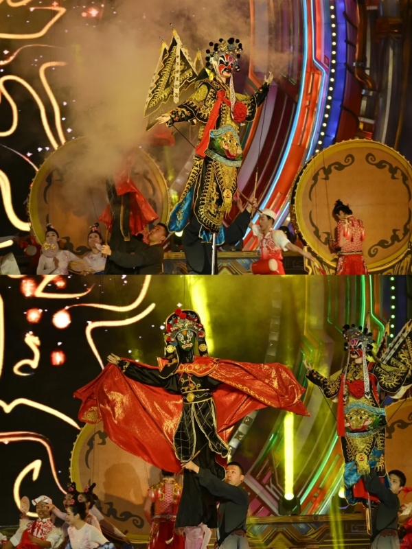 Face-changing and Fire-breathing Perform