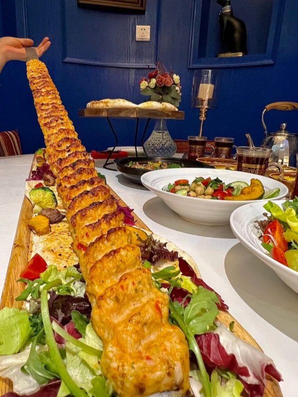 One-Meter Kebab Feast