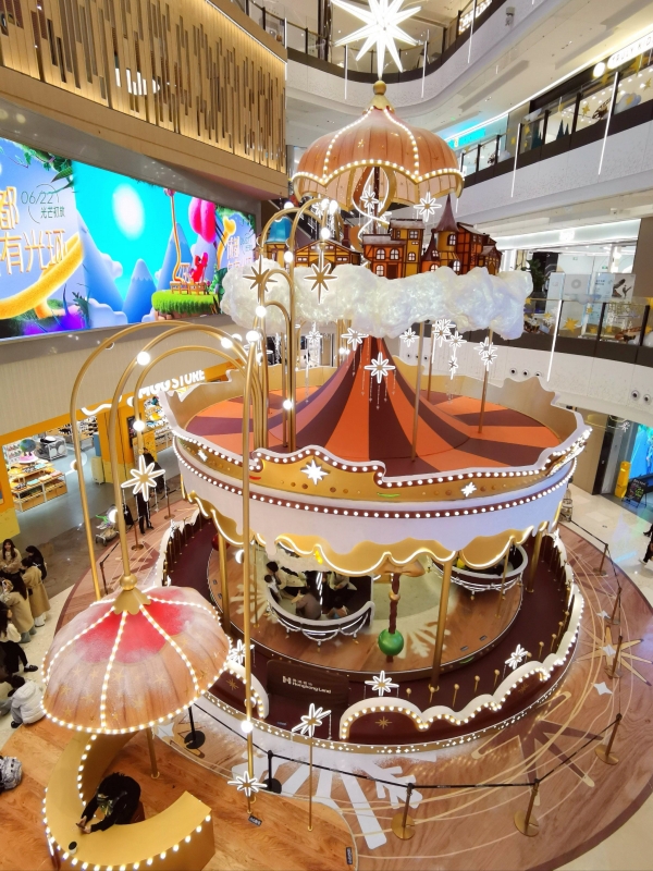 Triple-decker Carousel