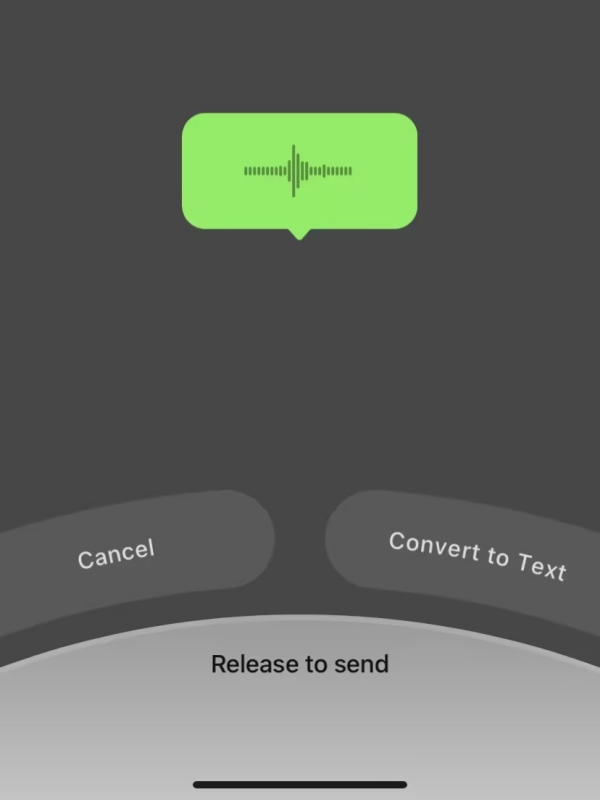 WeChat Voice Message