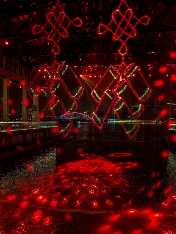 West Bund's Light Show