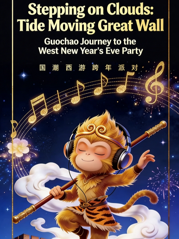 Stepping on Clouds-Tide Moving Great Wall