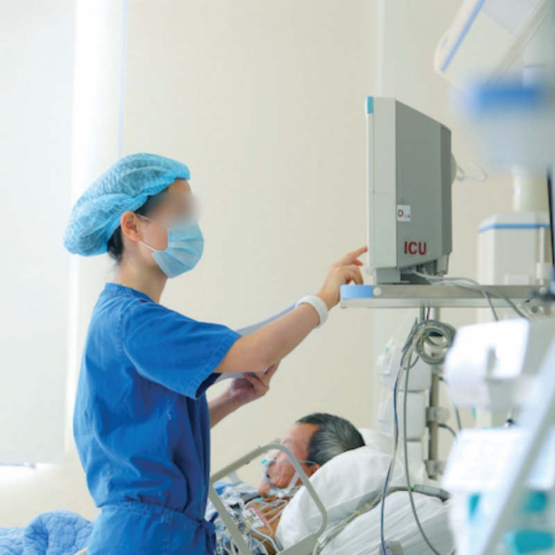 The ICU Ward of Ruijin Hospital, Shanghai