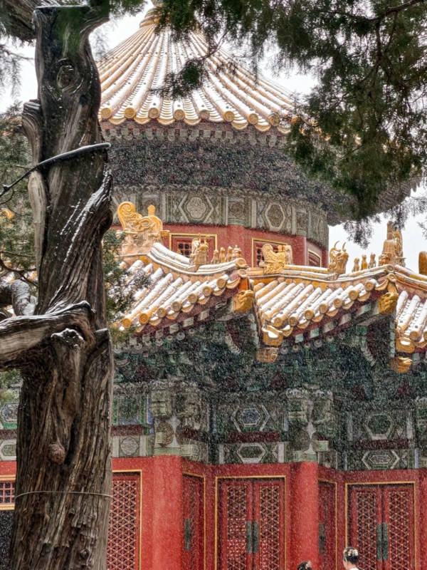 Snow Scene in the Imperial Garden