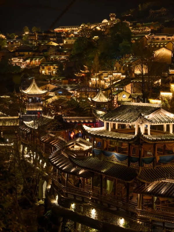 Night Scene of Wangxian Valley