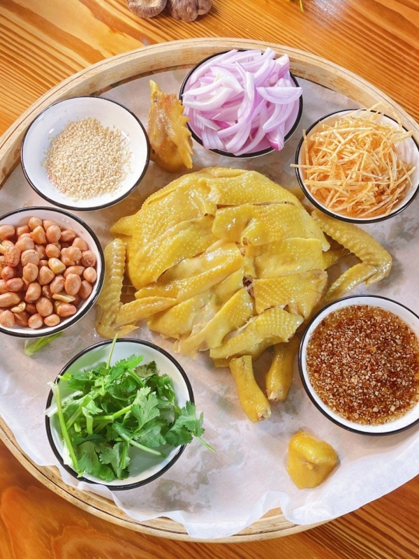 Rainbow Tossed Chicken