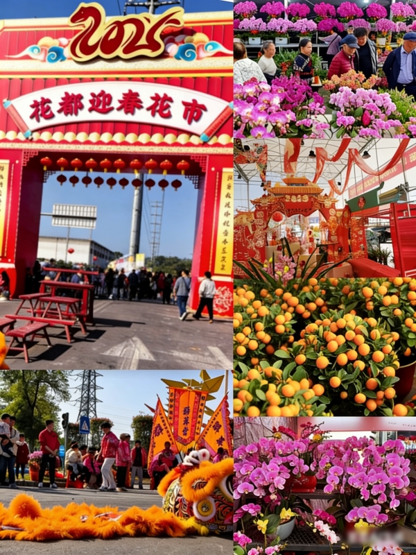 Huadu Flower Capital Industrial Park Market