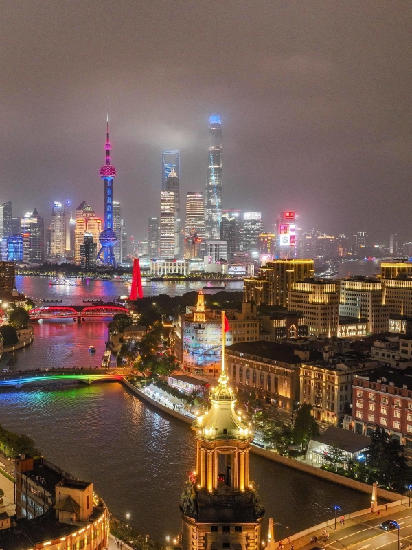 Huangpu District in Shanghai