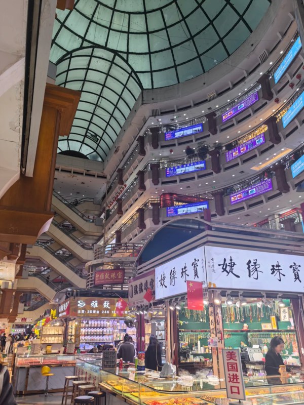 The Atmosphere Inside Guangzhou Liwan Plaza
