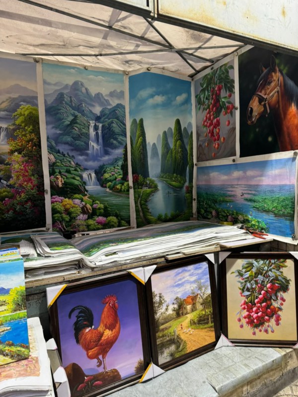 Paintings in Panjiayuan