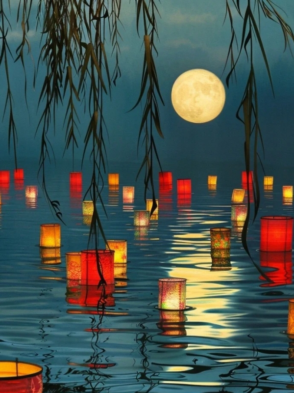 Full Moon at Yuan Xiao Jie
