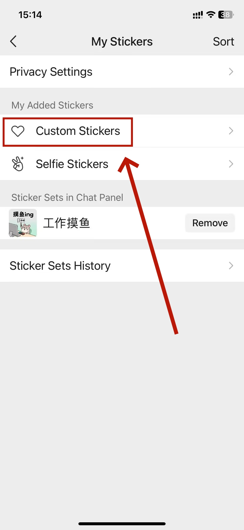 Tap Custom Stickers