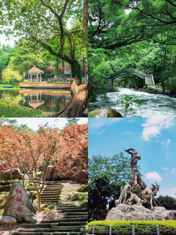 Parks in Guangzhou