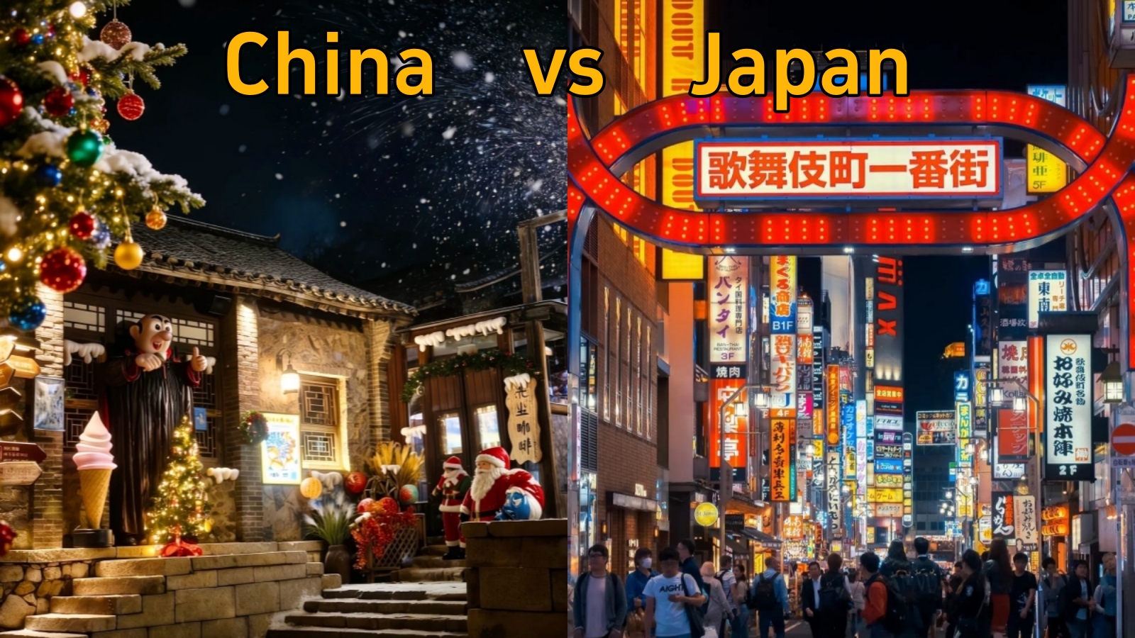 Ancient Water Towns vs Geisha Districts