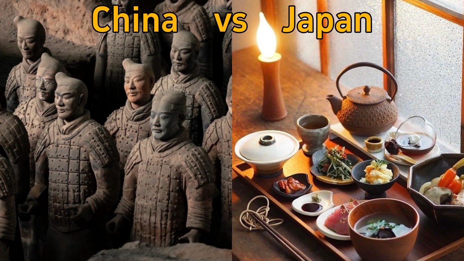 Terracotta Army vs Tea Ceremonies