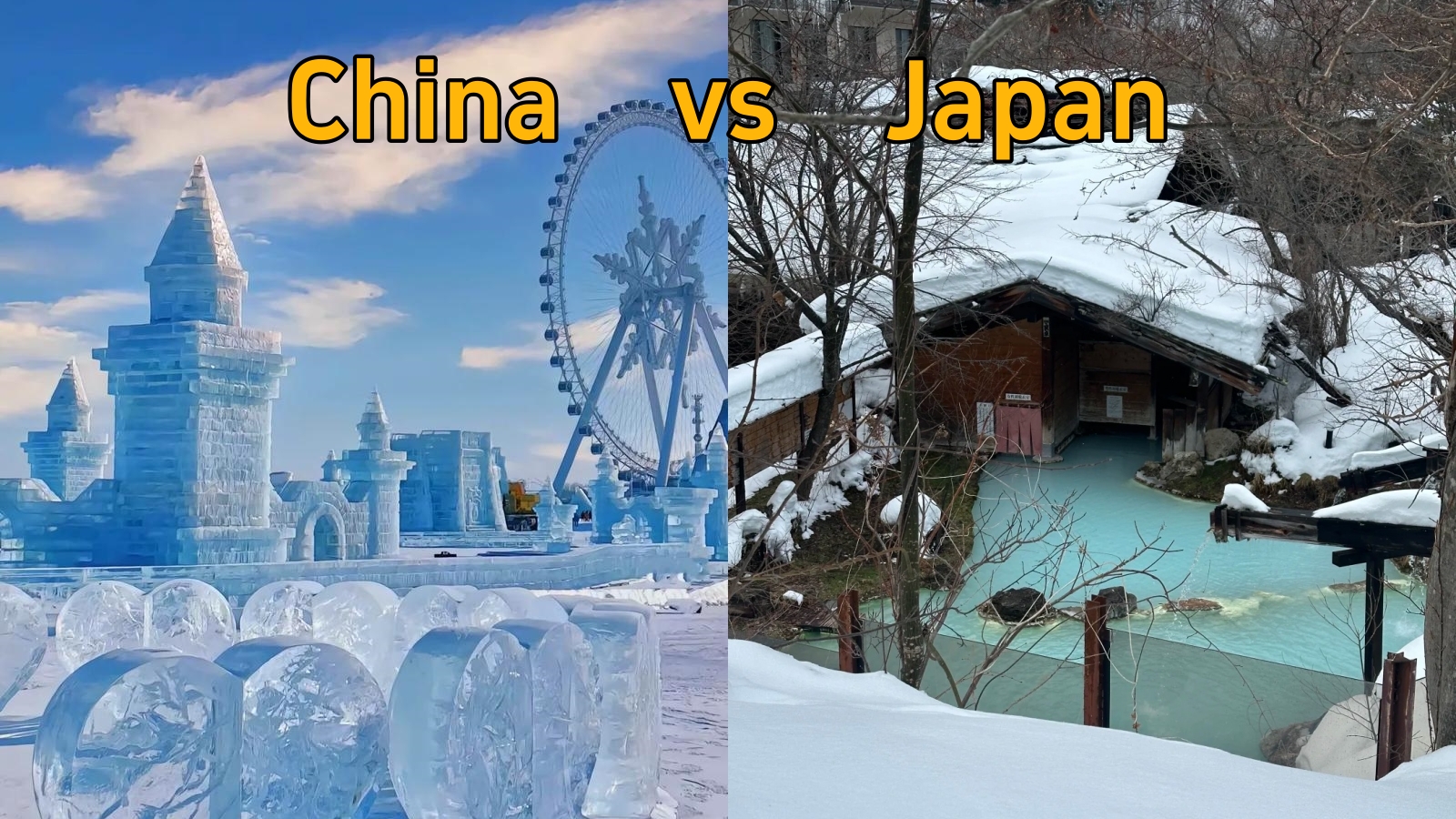Harbin Ice vs Volcanic Onsens