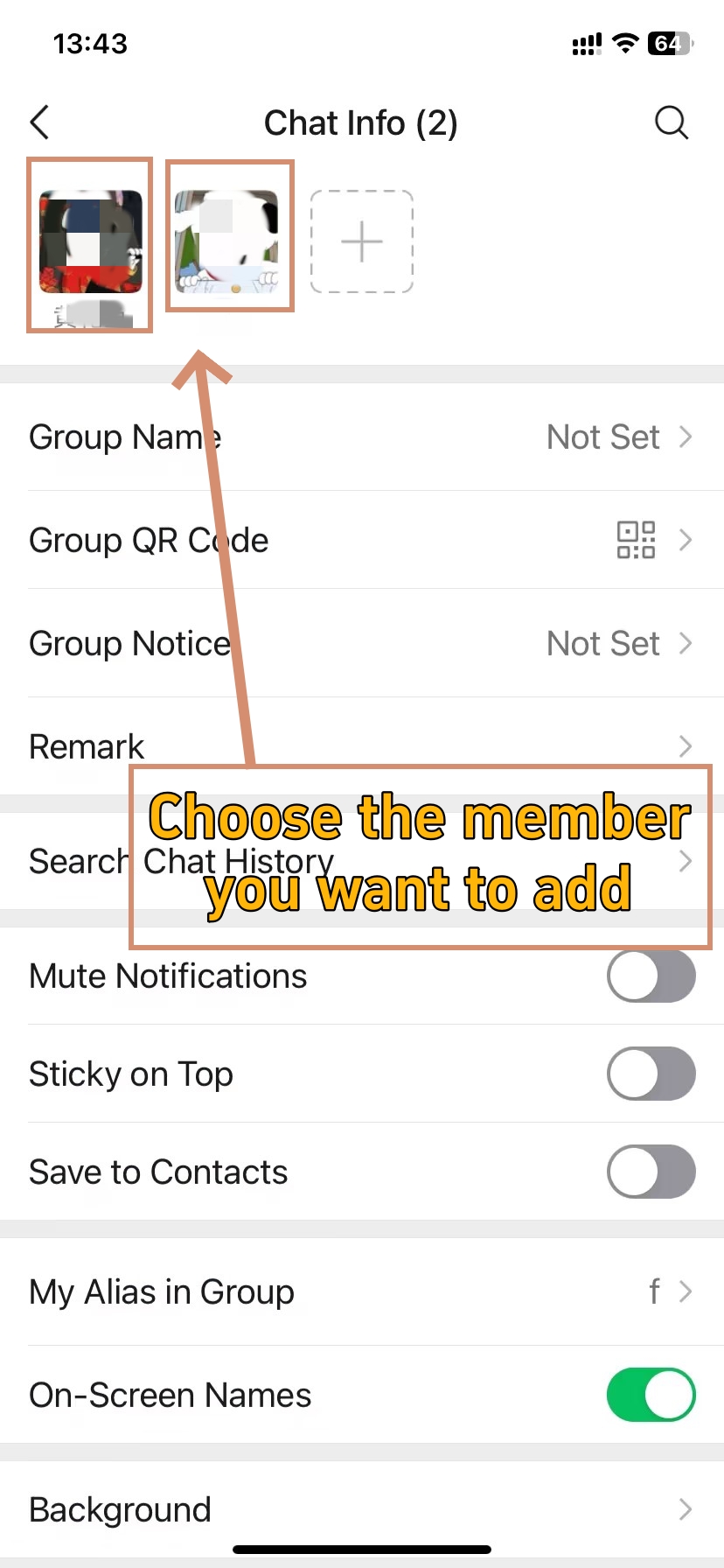Add through Shared Groups