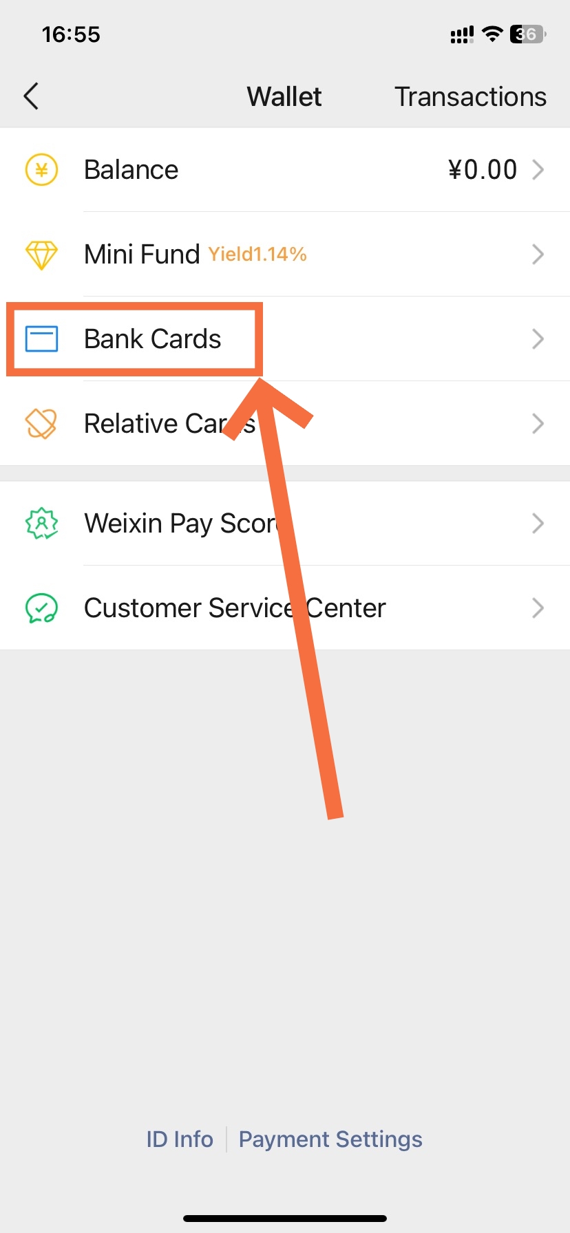 Tap Bank Cards