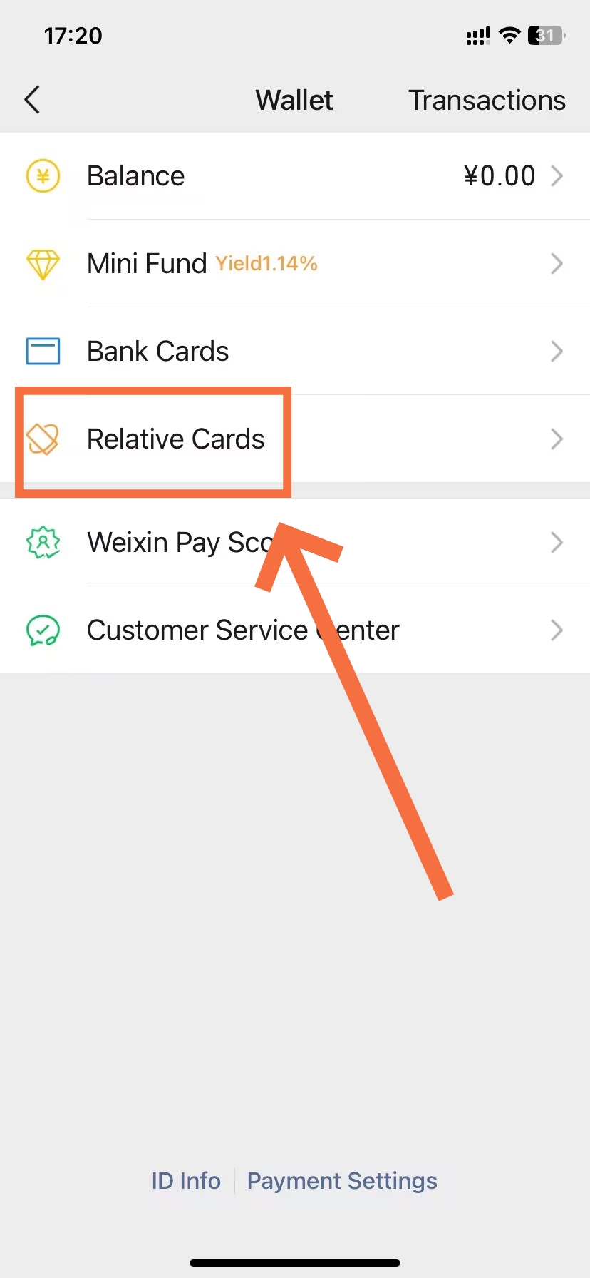 Tap Relative Cards