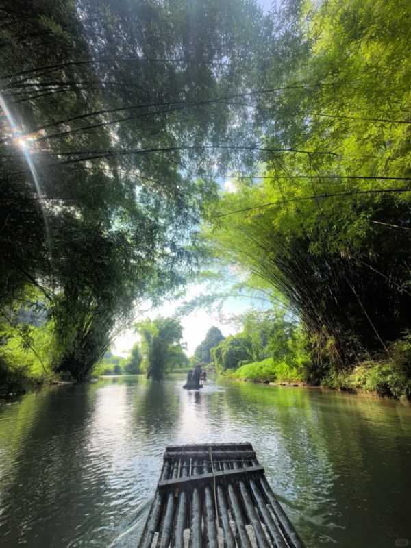 Bamboo Rafting
